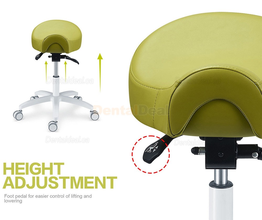 PLST-075 Ergonomic Dental Assistant Stool Dental Hygiene Operator Stool Adjustable